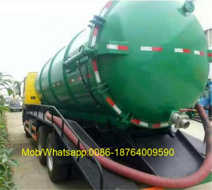 SINOTRUK Howo 6x4 18CBM κενό αναρρόφησης φορτηγό βυτιοφόρων λυμάτων υπονόμων καθαρίζοντας