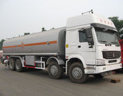 Άσπρο φορτηγό βυτιοφόρων χρώματος υγρό, φορτηγό 371hp 20 δεξαμενών καυσίμων πετρελαίου - 25m3