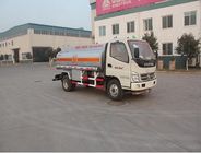 4.1 κυβικοί μετρητές 6 υγρό φορτηγό βυτιοφόρων φορτηγών πετρελαιοφόρων ροδών, φορτηγό παράδοσης μαζούτ
