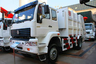 Νέες ευρο- ΙΙ 10 ρόδες φορτηγών συμπιεστών απορριμάτων Sinotruk 266HP με τον υδραυλικό γάντζο βραχιόνων ανυψώνουν