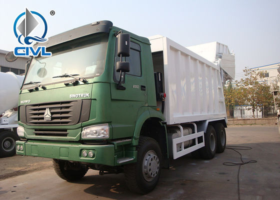 Φορτηγό 10 απορριμάτων Howo Sinotruk φορτηγό απορριμάτων συμπιεστών δοχείων truckl 6x4 απορριμάτων τρόπου ροδών